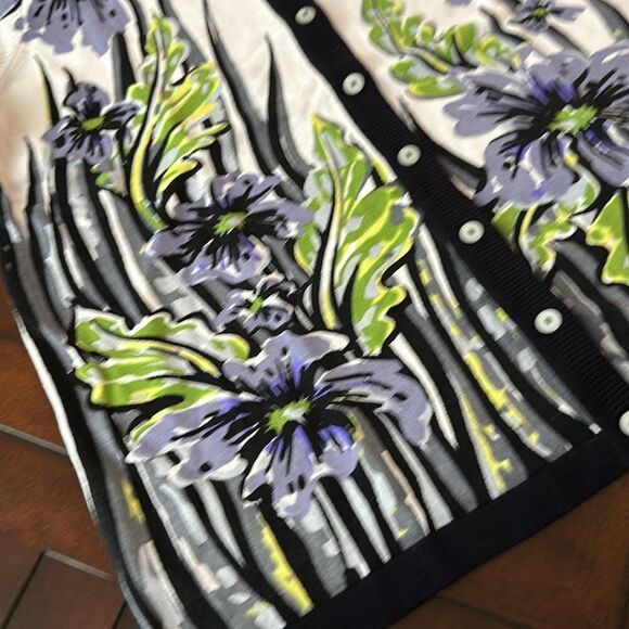 Bob Mackie wearable art carding - size large - Picture 4 of 9